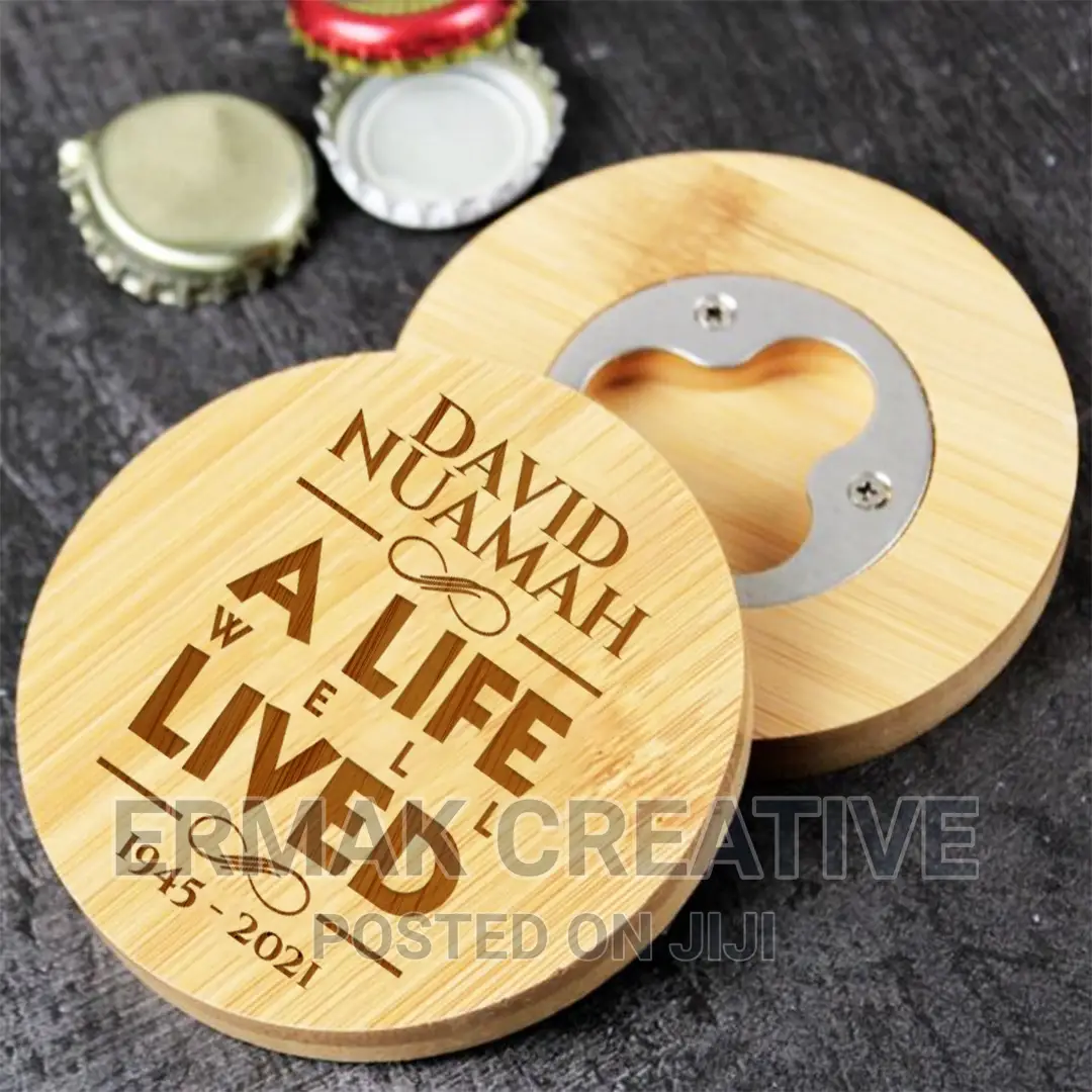 Engraved Wooden Opener