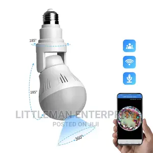 Bulb Camera Spy Wifi Wireless