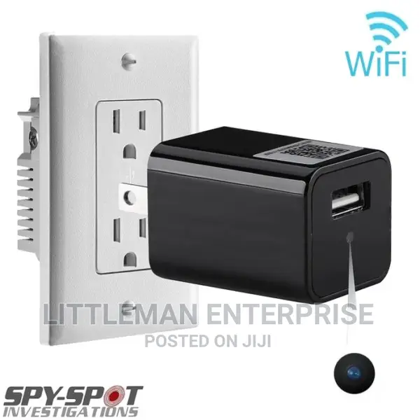 Hidden Camera Socket CHARGER WIFI