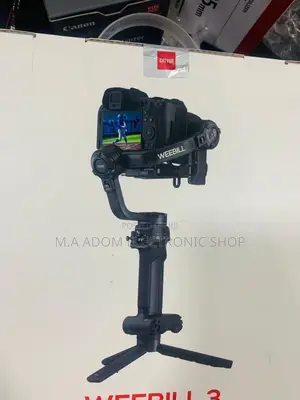 Quality Weebill-3 Handheld Gimbal Stabilizer and Fill Light.
