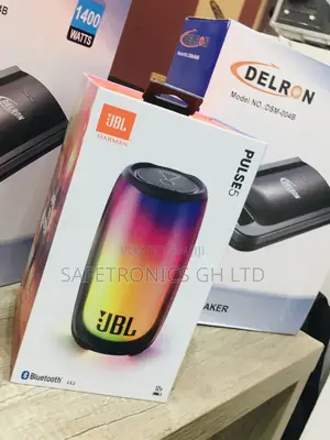 Black Electric Pulse 5 Bluetooth Wireless JBL Speaker 