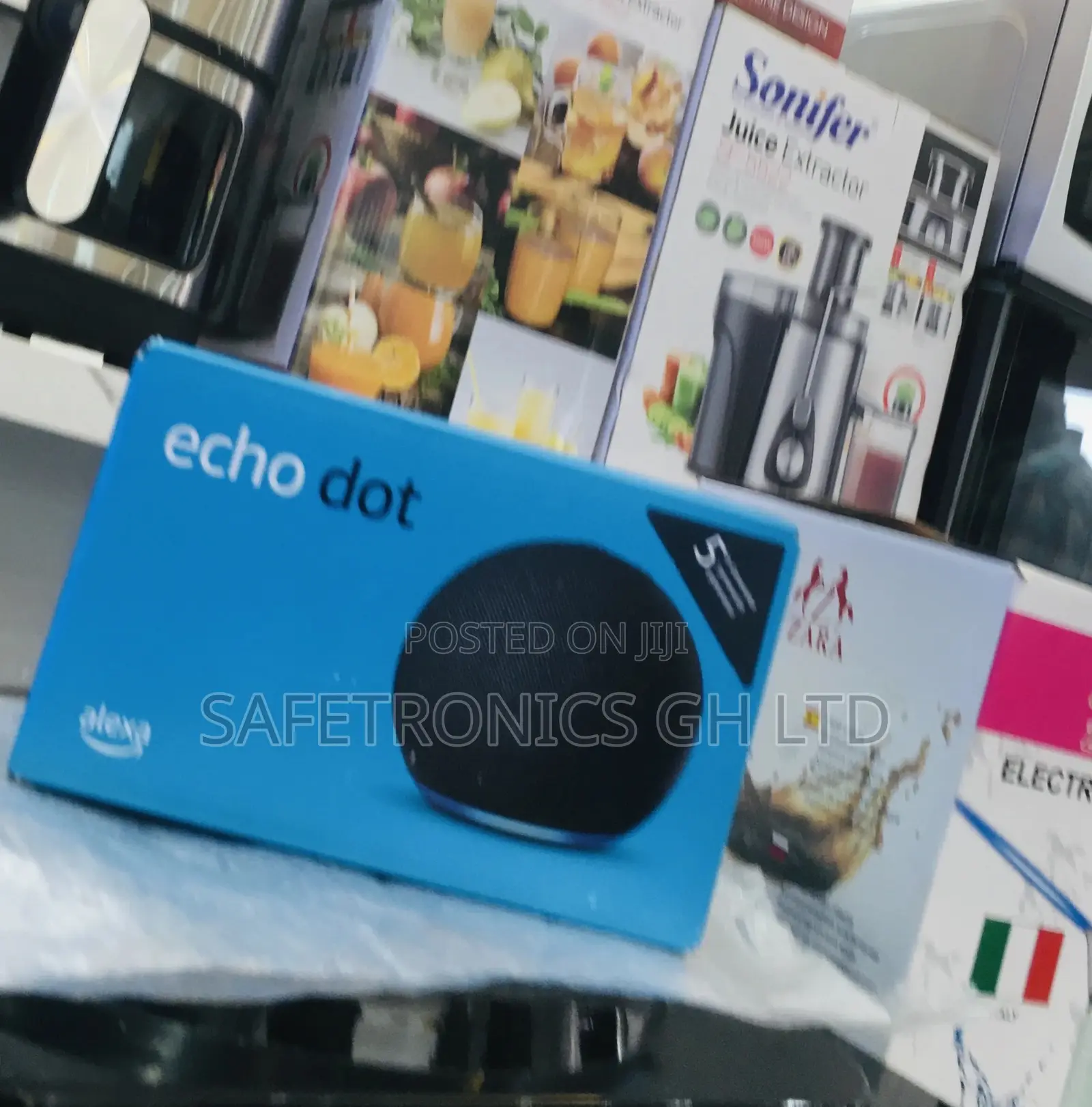 Bluetooth Black Echo Dot 5 Gen Wireless Electric Speaker 