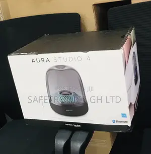Grab Wireless Black Aura Studio 4 Bluetooth Electric Speaker