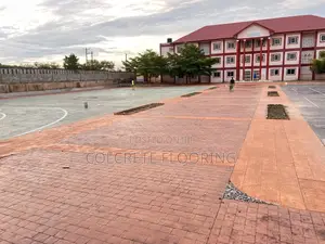 Cobblestones Concrete Flooring