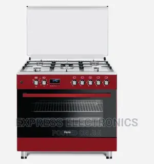 Classy Sleek Design Gas Cooker Oven Rotisserie 5burner 60/90
