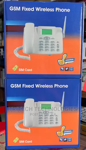 GSM Fixed Wireless Phone (1 Sim Support)
