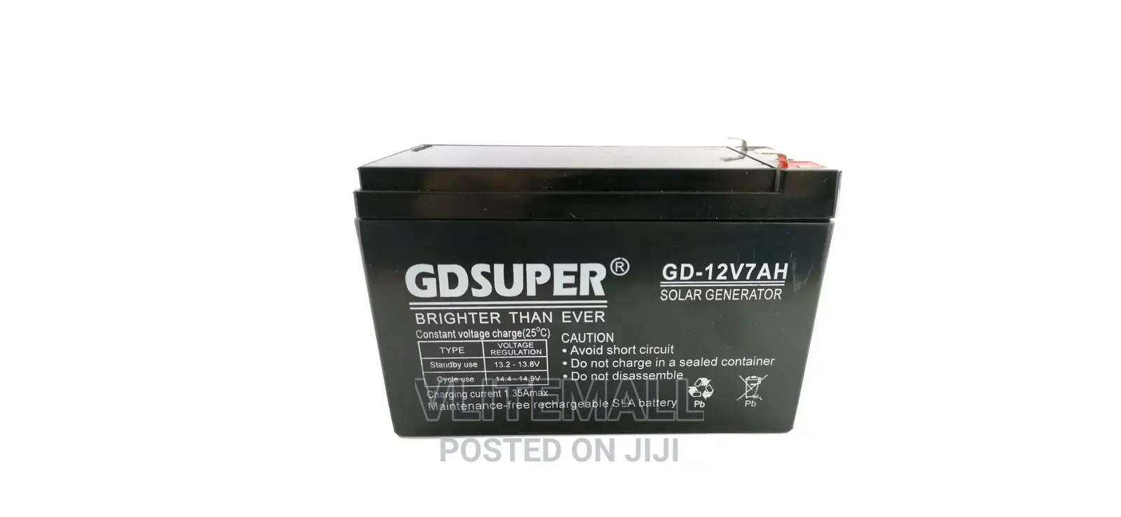 Gdsuper Solar Battery - Gd-12v7ah