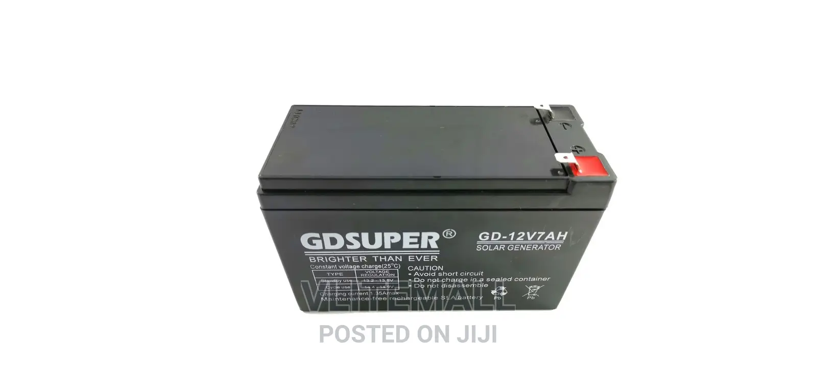 Gdsuper Solar Battery - Gd-12v7ah