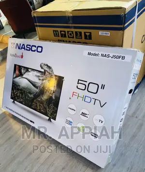 Fine Design Nasco 50 Inch Digital Satelite Tv(Basic Black).