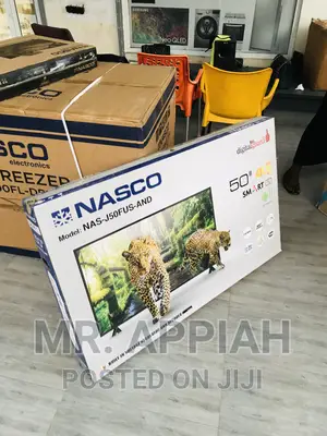 Fine Design Nasco 50 Inch UHD Smart LED Tv(Black) 