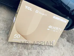 Brand New TCL 50P735 50 Inch HDR LED Google Tv(Black) 