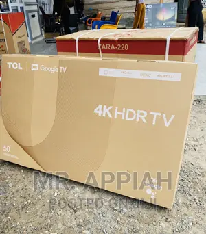 Sealed in Box TCL 50P735 50 Inch QLED Tv(Black) 