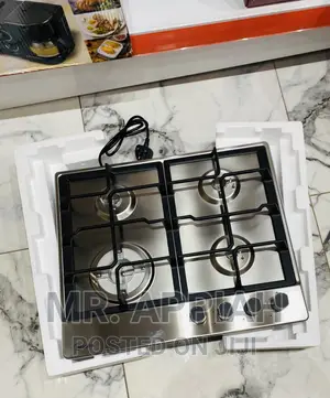 (60x51cm)Midea 4 Gas in-Built Burner(Silver)60G40ME