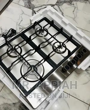 Stainless Midea 4 Gas Built-in Burner(60G40ME)Silver 