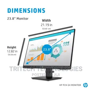 HP P24 G4 24-Inch FHD Monitor (1a7e5aa) 23.8”