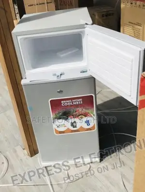 Zara-14tm Doubledoor Electric Topfreezer Gray Fridge 