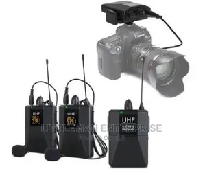 Camera Camcorder Wireless Lapel Lavelier Microphone