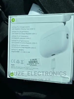 Airpods Pro (2nd Gen) With Magsafe Charging Case (Usb‐C)