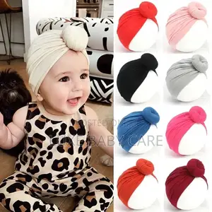 3PCS Baby Kids Cotton Turban Knot Bunny