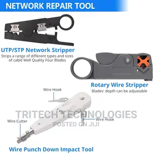 Networking Tools Kit All in 1 (Pass Through)