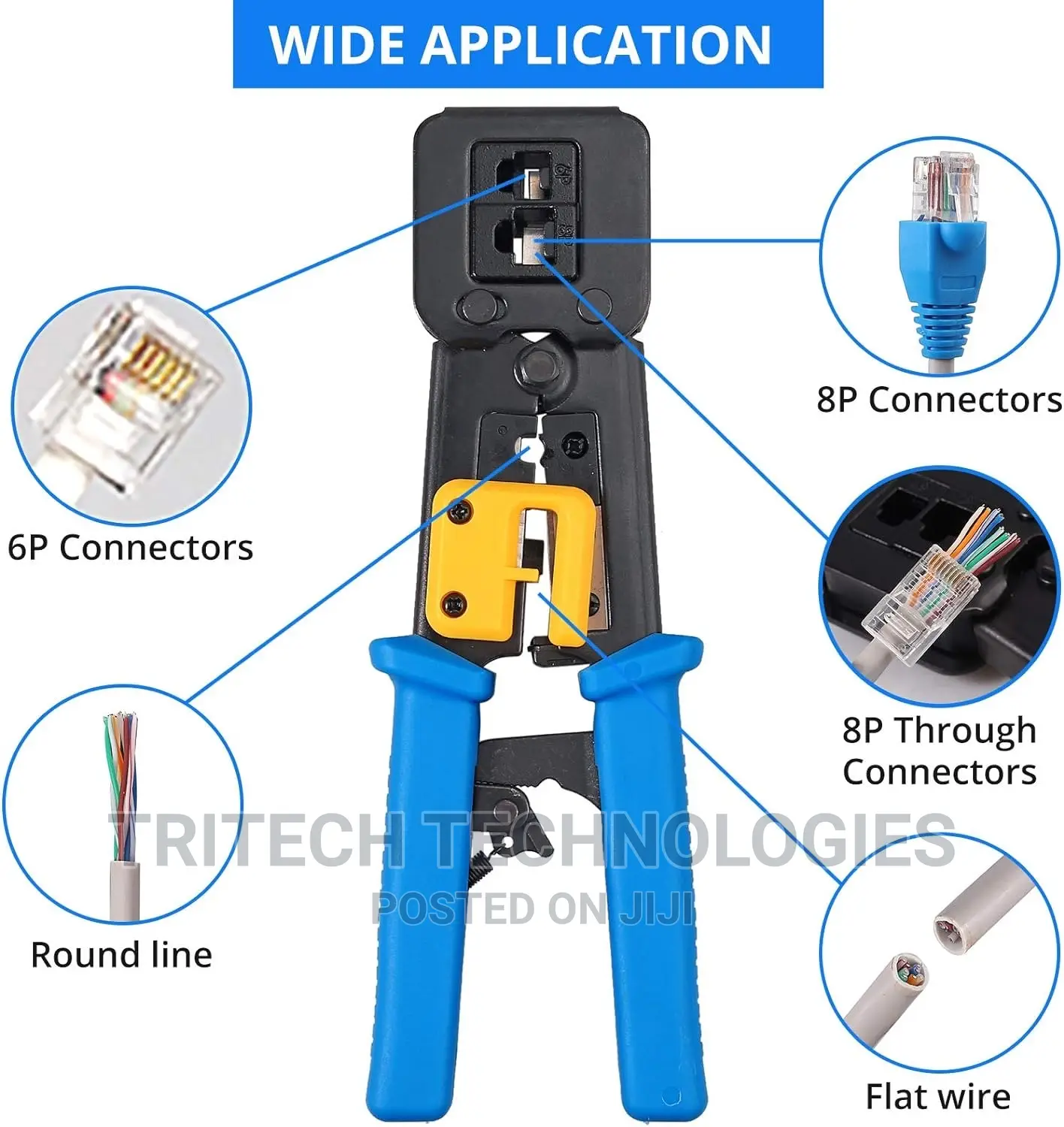 Networking Tools Kit All in 1 (Pass Through)