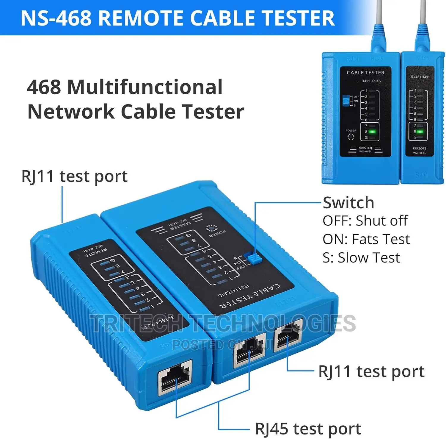 Networking Tools Kit All in 1 (Pass Through)