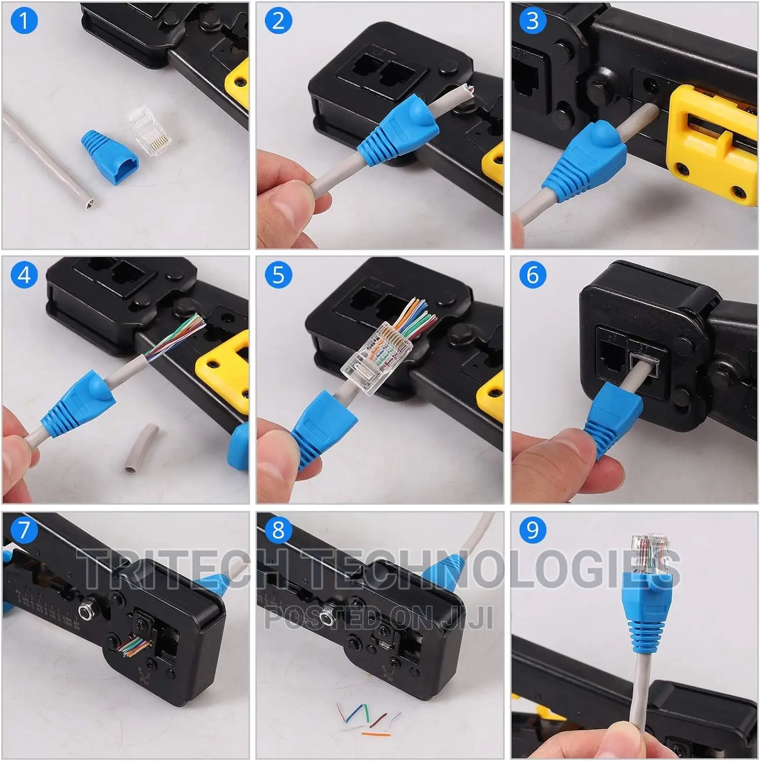 Networking Tools Kit All in 1 (Pass Through)