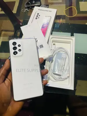New Samsung Galaxy A53 5G 128 GB White