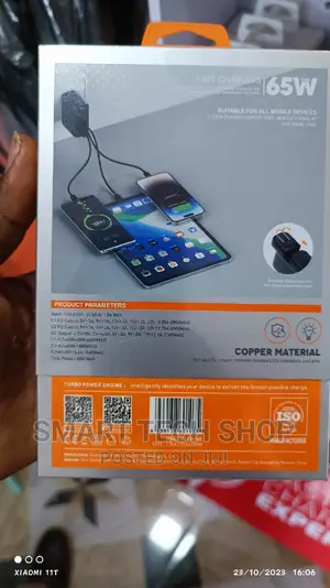 65 Watts LDNIO Heavy Duty Power Adapter Laptops, Phones, Tab