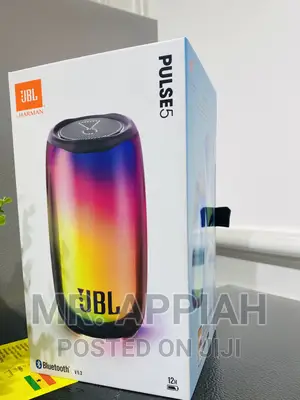 Energy Sufficient JBL Pulse 5 Bluetooth Speaker,Black