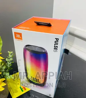 Authentic JBL Pulse 5 Portable Bluetooth Speaker(Black) 