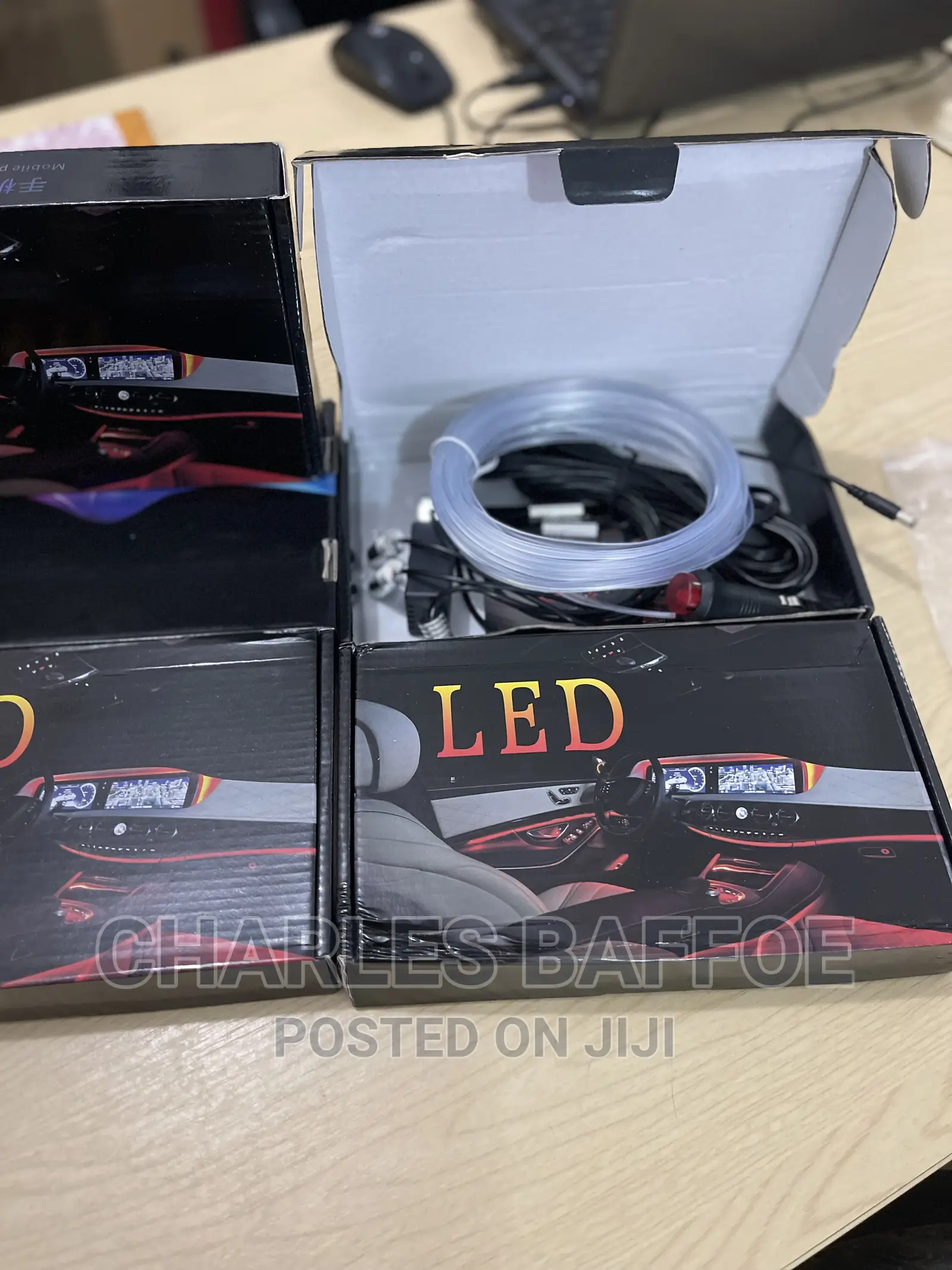 Car Interior Ambient Light 8meters 6pcs