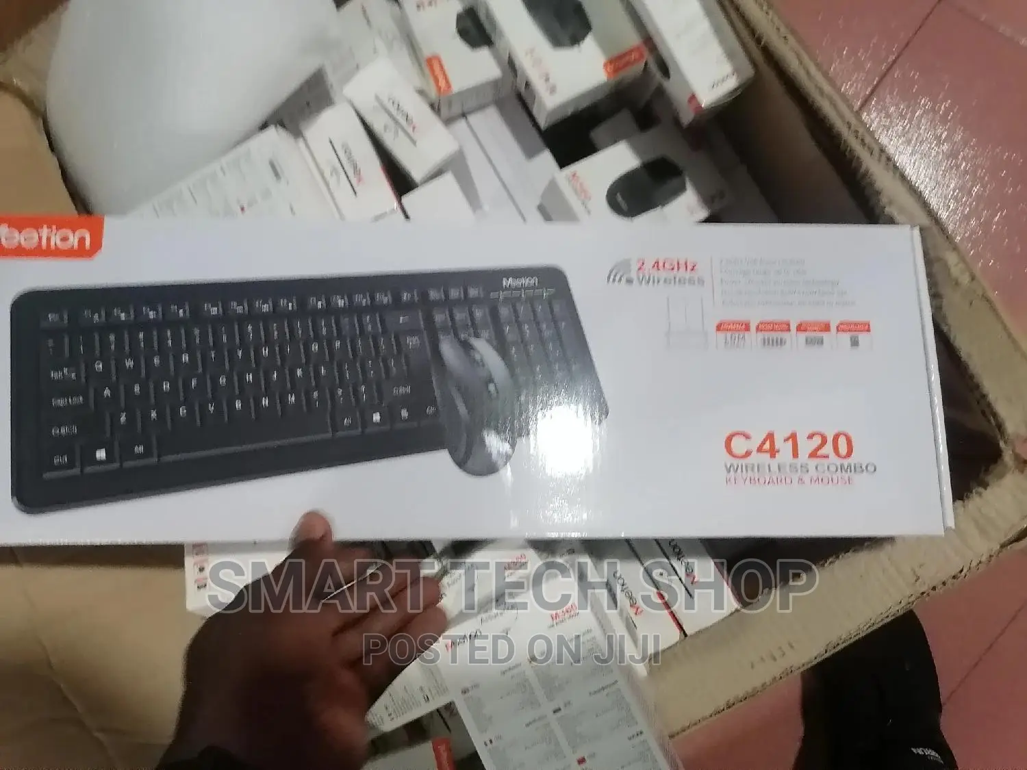 Meetion Computer Wireless Keyboard And Mouse Bundle C4120