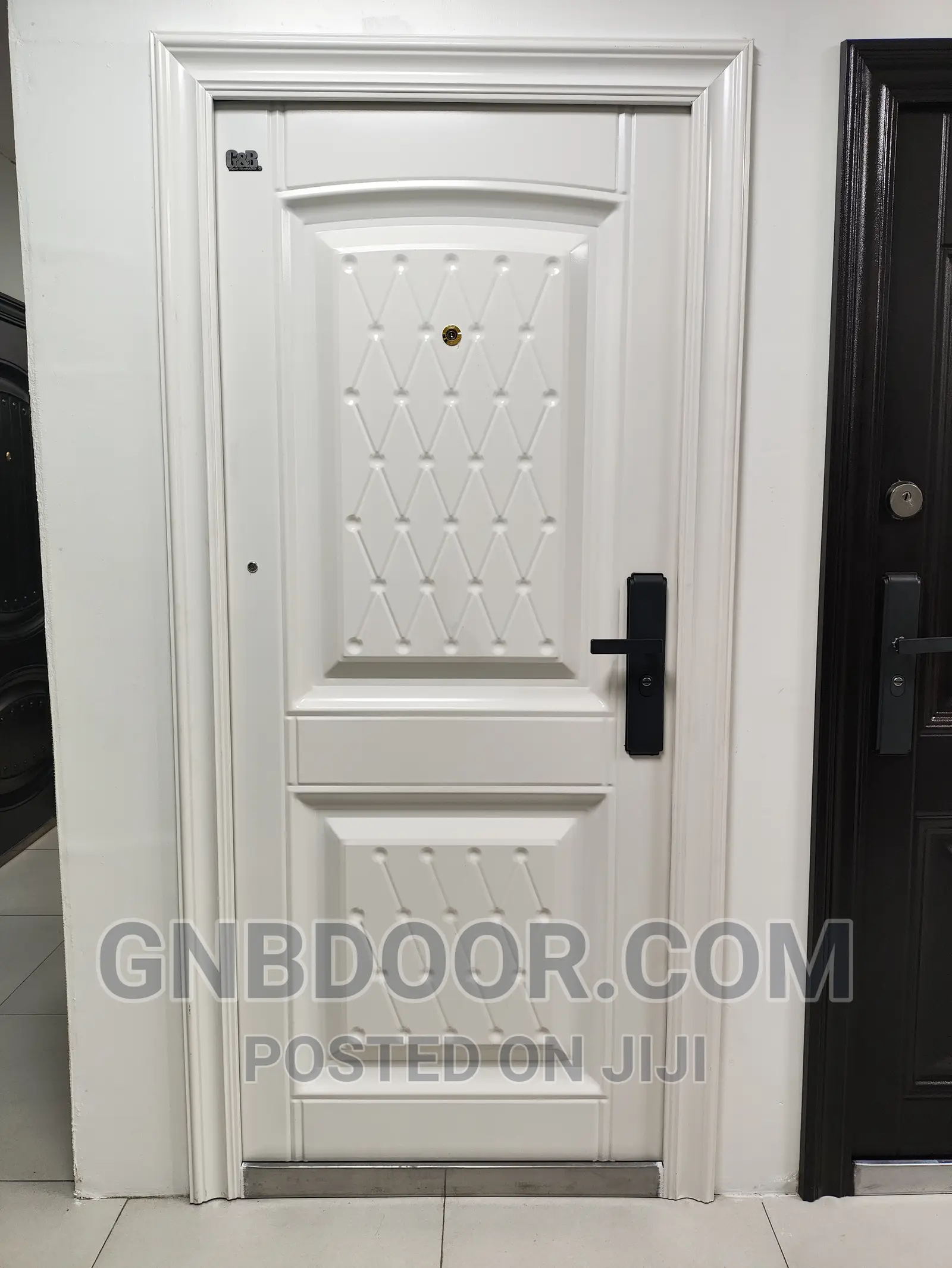 G87 White Color Security Door Turkish Metal Door