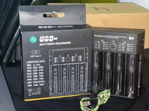 4slot USB Battery Charger - PUJIMAX