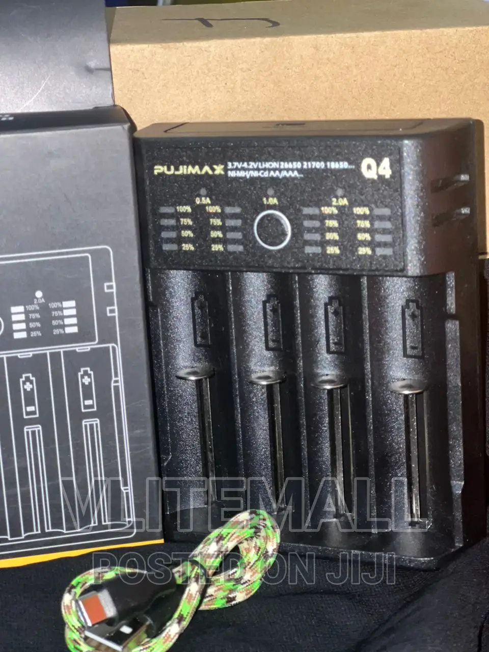 4slot USB Battery Charger - PUJIMAX