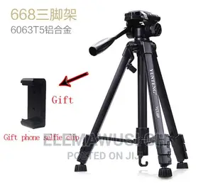 Yunteng VCT 668 Tripod Stand for Phone and Camara