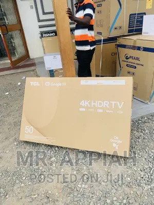 Fresh in Box TCL 50p635 50 Inch HDR LED Google Tv(Black)