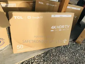 Best Smart TCL 50 Inches Glossy LED P635 Black Tv