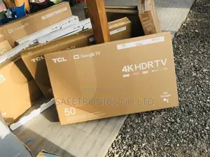 Black 50 Inches Glossy LED Electric TCL P635  Tv