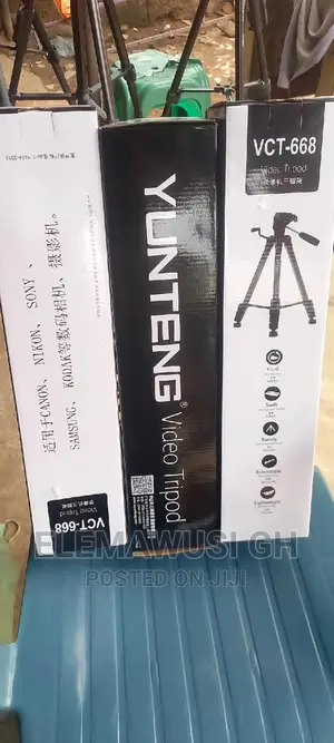 Yunteng VCT 668 Tripod Stand for Phone and Camara