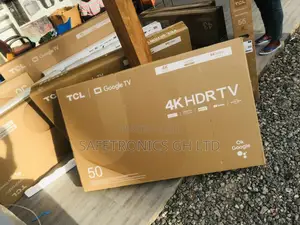 New TCL 50 Inches Glossy LED Black P635 Electric  Tv