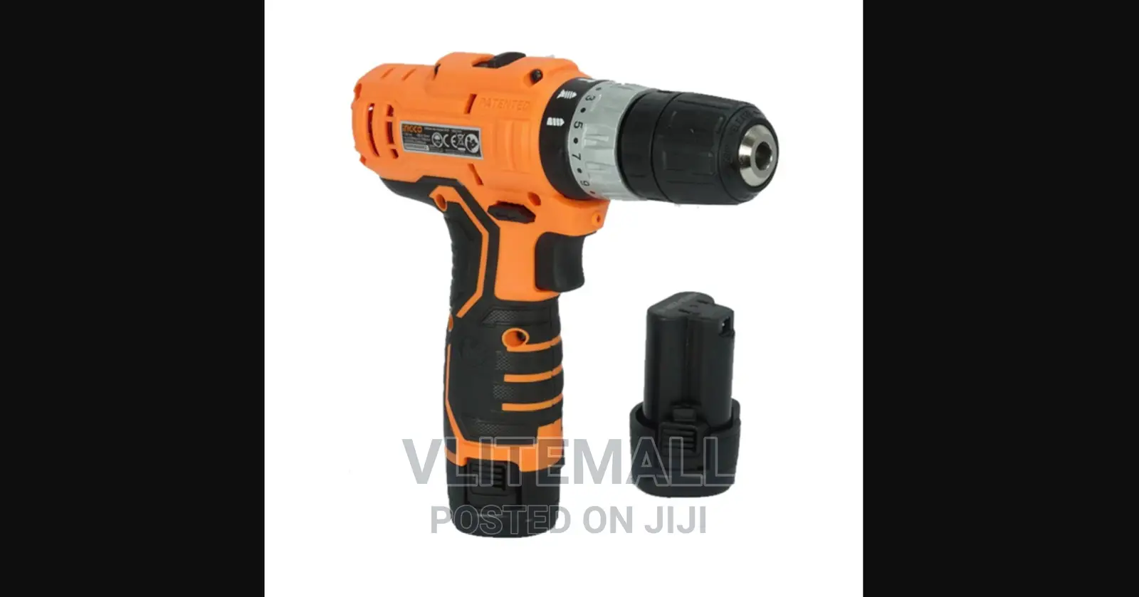 INGCO Cordless Drill With 2pcs Batteries