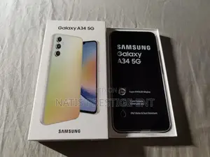 New Samsung Galaxy A34 128 GB Silver
