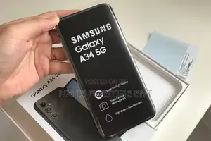 New Samsung Galaxy A34 128 GB Silver