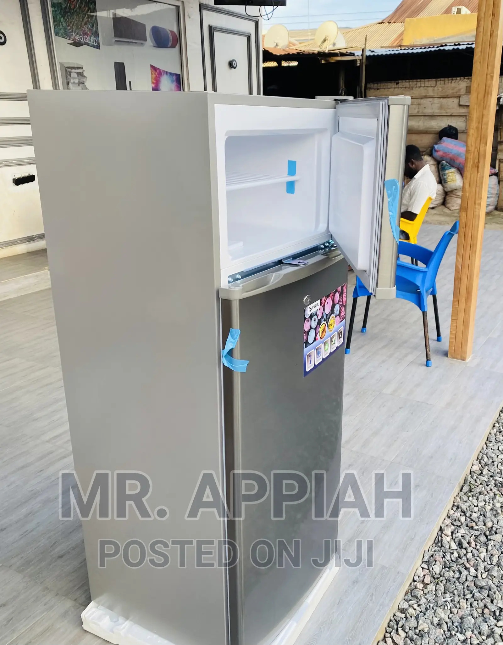 Highly Quality Pearl205L Double Door Electric Fridge,PF-250