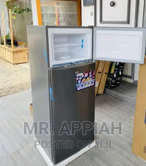 Fast Chilling Pearl PF-250 2 Door Electric Fridge(Gray) 