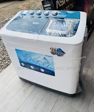 Energy Sufficient Nasco Semi-Automatic Washing Machine,White
