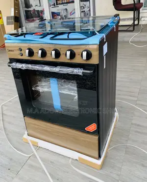Brand New Midea 4 Gas Burner With Oven + Grill BMG6060-WD 