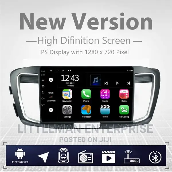 Honda Accord 2014 – 2018 Player Android